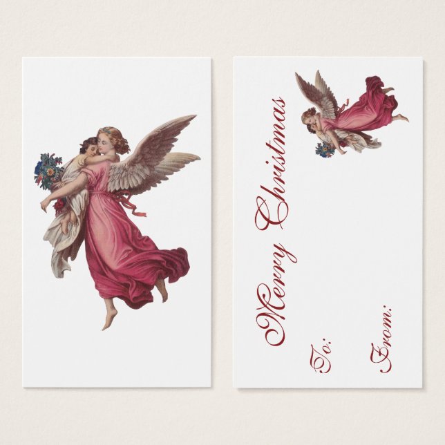 Weihnachten, Viktorianischer Wächter Angel (Vorne & Hinten)