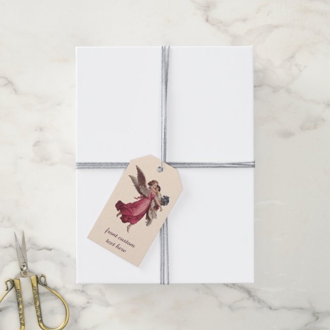 Weihnachten, Viktorianischer Wächter Angel Geschenkanhänger (Mit Garn)
