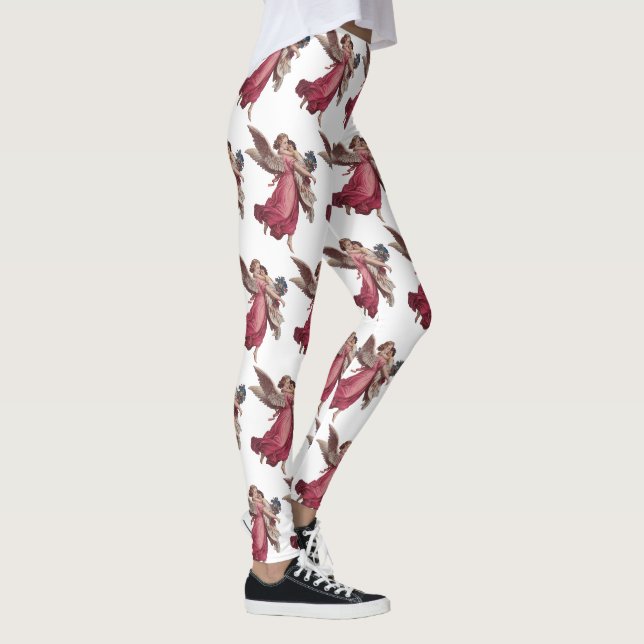 Weihnachten, Viktorianischer Wächter Angel Leggings (Rechts)