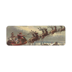 Weihnachten, Viktorianischer Weihnachtsmann im Sle