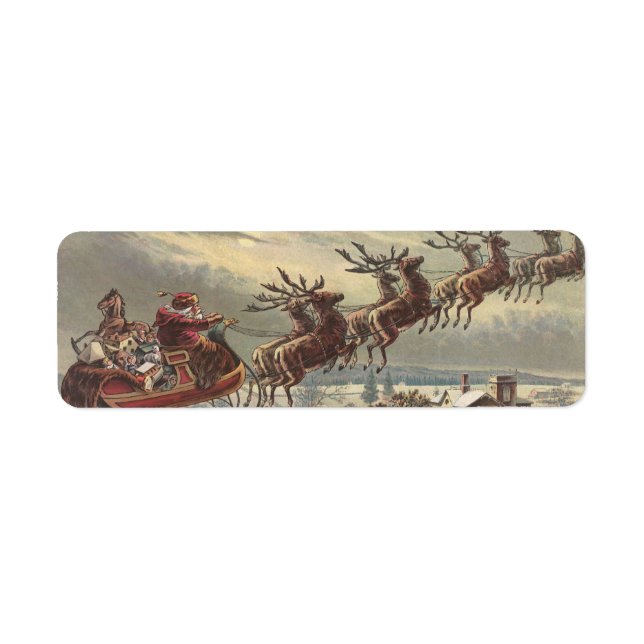 Weihnachten, Viktorianischer Weihnachtsmann im Sle (Vorne)