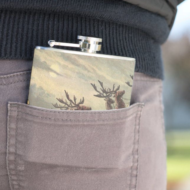 Weihnachten, Viktorianischer Weihnachtsmann im Sle Flachmann (Beispiel)