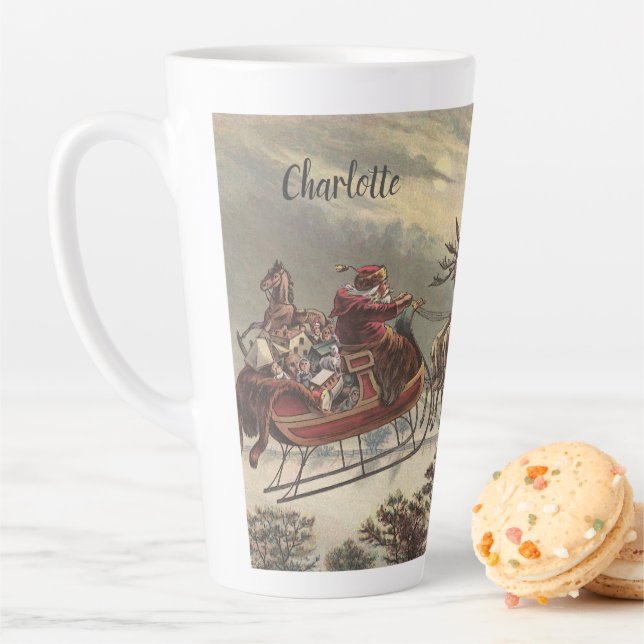 Weihnachten, Viktorianischer Weihnachtsmann im Sle Milchtasse (Beispiel)