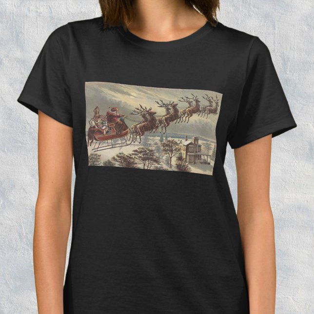 Weihnachten, Viktorianischer Weihnachtsmann im Sle T-Shirt (Von Creator hochgeladen)