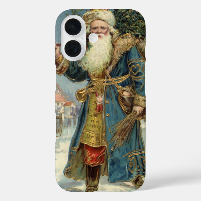 Weihnachten, Viktorianischer Weihnachtsmann mit Ba title_seo2 (Rückseite)
