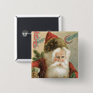 Weihnachten, Viktorianischer Weihnachtsmann mit Pi Button