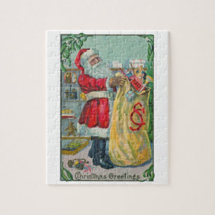 Weihnachten, Viktorianischer Weihnachtsmann mit Sp