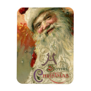 Weihnachten, Viktorianisches Weihnachtsportrait Magnet