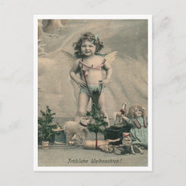 Weihnachten Vintag 1907 Froliche Weihnachten Postkarte