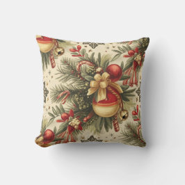 Weihnachten Vintag Chefmuster Kissen