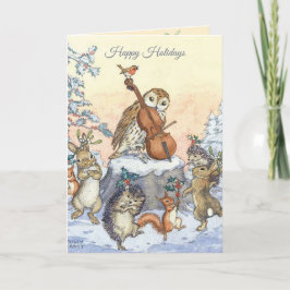 Weihnachten Vintag Molly Brett Tanztiere Karte