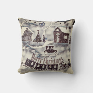 Weihnachten , Vintage , Kissen