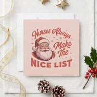Weihnachten Vintage Weihnachtsmänner machen Nizza