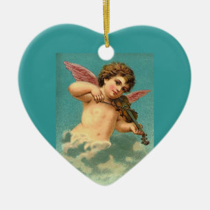 Weihnachten Vintager Engel Segen Ornament