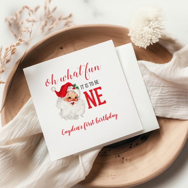 Weihnachten Vintager Weihnachtsfeiertag Serviette (Von Creator hochgeladen)