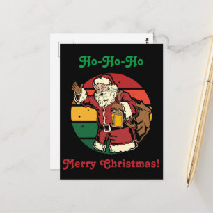 Weihnachten Vintager Weihnachtsmann Kinderspielzeu Postkarte