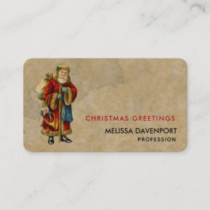 Weihnachten Visitenkarte