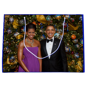 Weihnachten von Präsident Barack Obama und Michell Große Geschenktüte