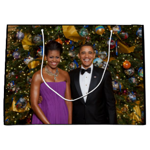 Weihnachten von Präsident Barack Obama und Michell Große Geschenktüte