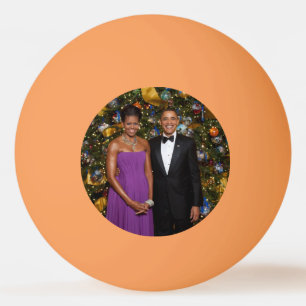 Weihnachten von Präsident Barack Obama und Michell Tischtennisball