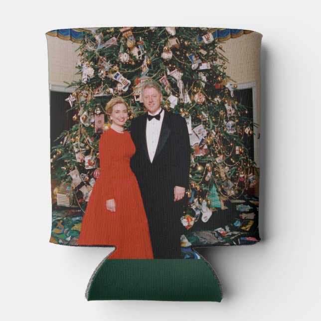 Weihnachten von US-Präsident Bill Clinton & Hillar Dosenkühler (Rückseite)