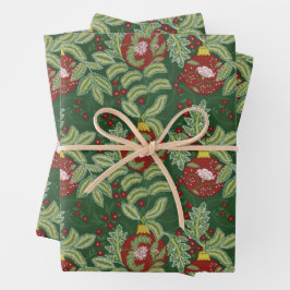 Weihnachten von William Moris Geschenkpapier Set