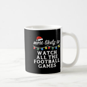 Weihnachten Wahrscheinlich Fußball Xmas Spiel Mich Kaffeetasse