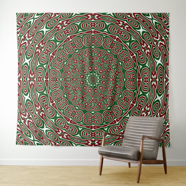 Weihnachten Wandteppich (Beispiel (Horizontal))