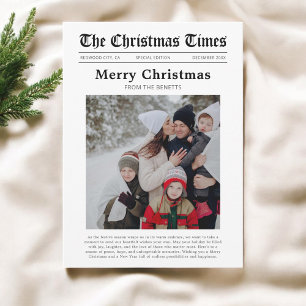 Weihnachten Was Für Ein Jahr Zeitungsfoto