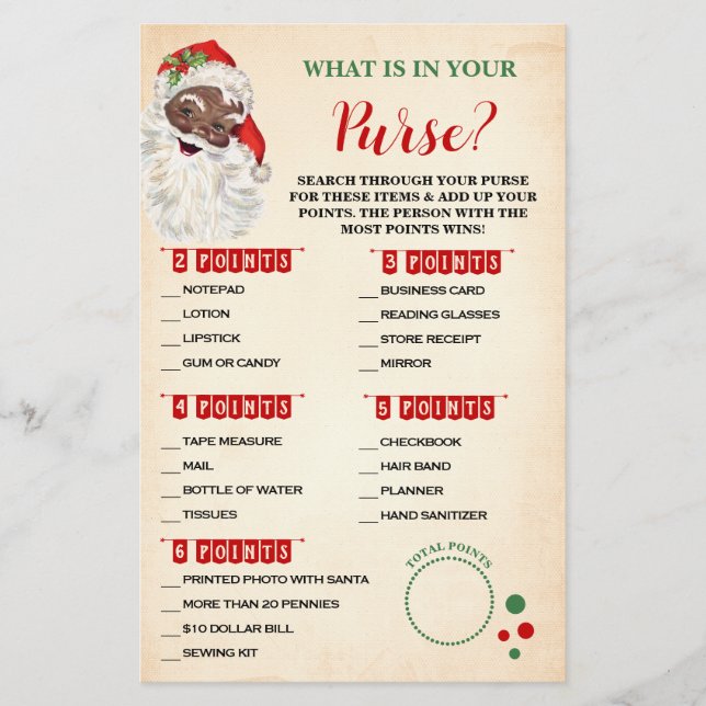 Weihnachten Was in Ihrer Weihnachtskarte ist Flyer (Vorne)