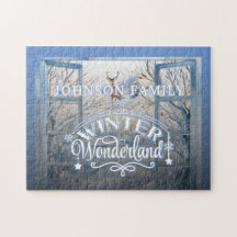 Weihnachten Wasserfarbe Winter Wunderland Dekorati