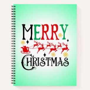 Weihnachten Weihnachten - 61049 T - Shirt Notizbuch