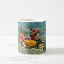Weihnachten Weihnachten auf dem Motorrad