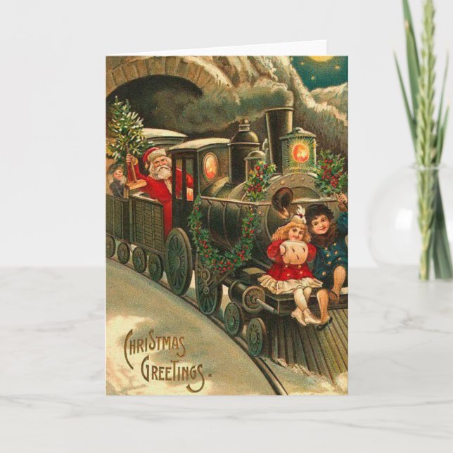 Weihnachten Weihnachten auf dem Zug (Vorderseite)