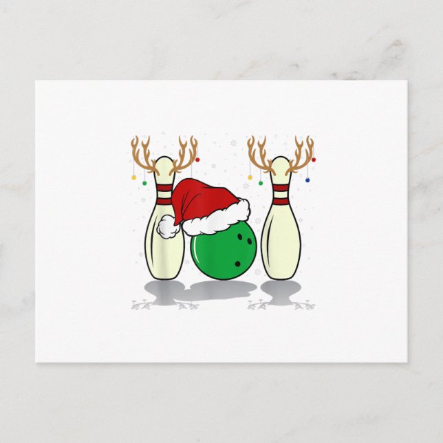 Weihnachten-Weihnachten-Bowling Weihnachten (Vorderseite)