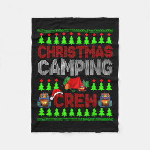 Weihnachten Weihnachten Crew Weihnachten Weihnacht Fleecedecke
