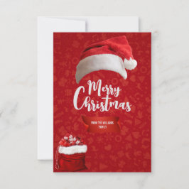 Weihnachten , Weihnachten der Luxusklasse , Weihna Dankeskarte