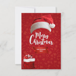 Weihnachten , Weihnachten der Luxusklasse , Weihna Dankeskarte
