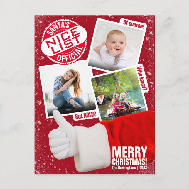 Weihnachten Weihnachten Die Offizielle Nizza-Liste (Vorderseite)