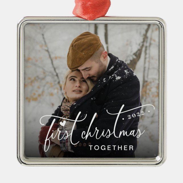 Weihnachten - Weihnachten - Foto Ornament Aus Metall (Vorne)