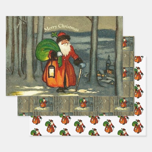 Weihnachten Weihnachten Geschenkpapier Set (Set)