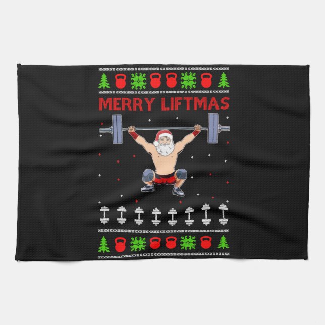 Weihnachten Weihnachten Geschirrtuch (Horizontal)