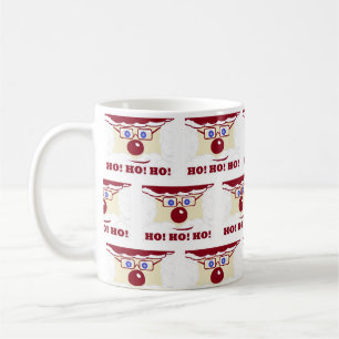 Weihnachten Weihnachten! HO! HO! Er beobachtet dic Kaffeetasse