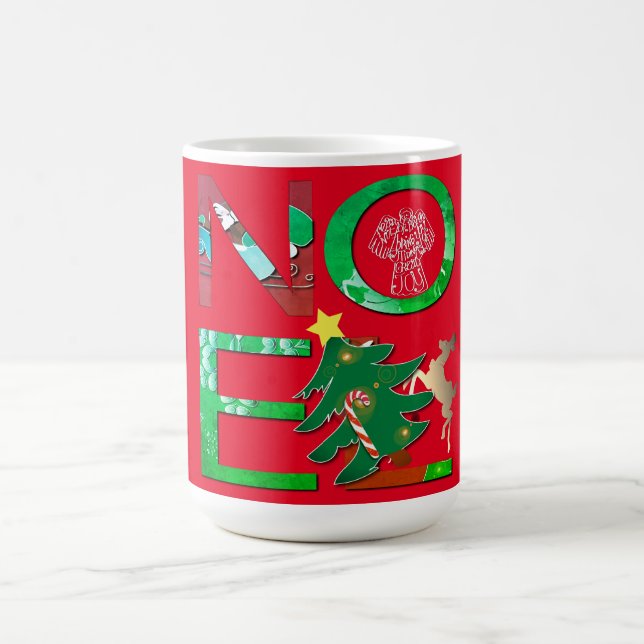 "Weihnachten" Weihnachten Latte Tasse (Mittel)