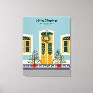 Weihnachten Weihnachten Leinwanddruck