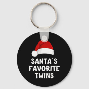 Weihnachten Weihnachten Lieblings-Twins Funny Xmas Schlüsselanhänger