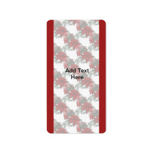 Weihnachten Weihnachten Miniatur Candy Bar Wrapper Adressaufkleber