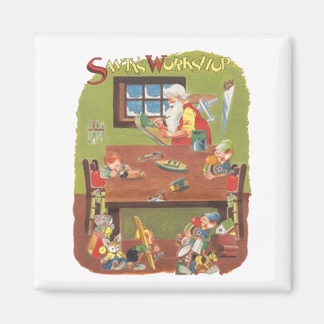 Weihnachten Weihnachten mit Elfen im Workshop Magnet (Vorne)