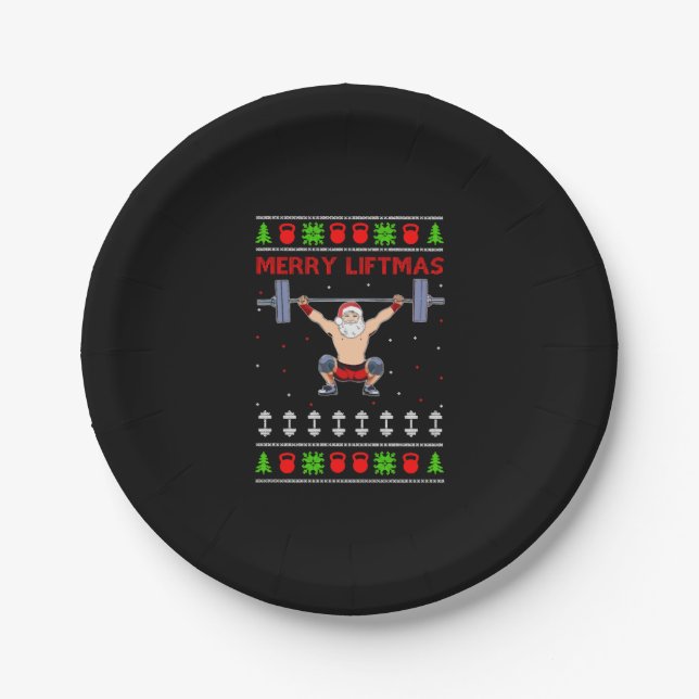 Weihnachten Weihnachten Pappteller (Vorderseite)