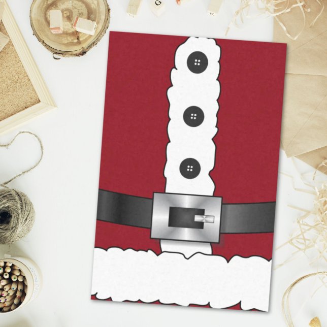 Weihnachten Weihnachten Party Weihnachtsmann Seidenpapier (holiday merry xmas christmas party Santa Claus Tissue Paper)